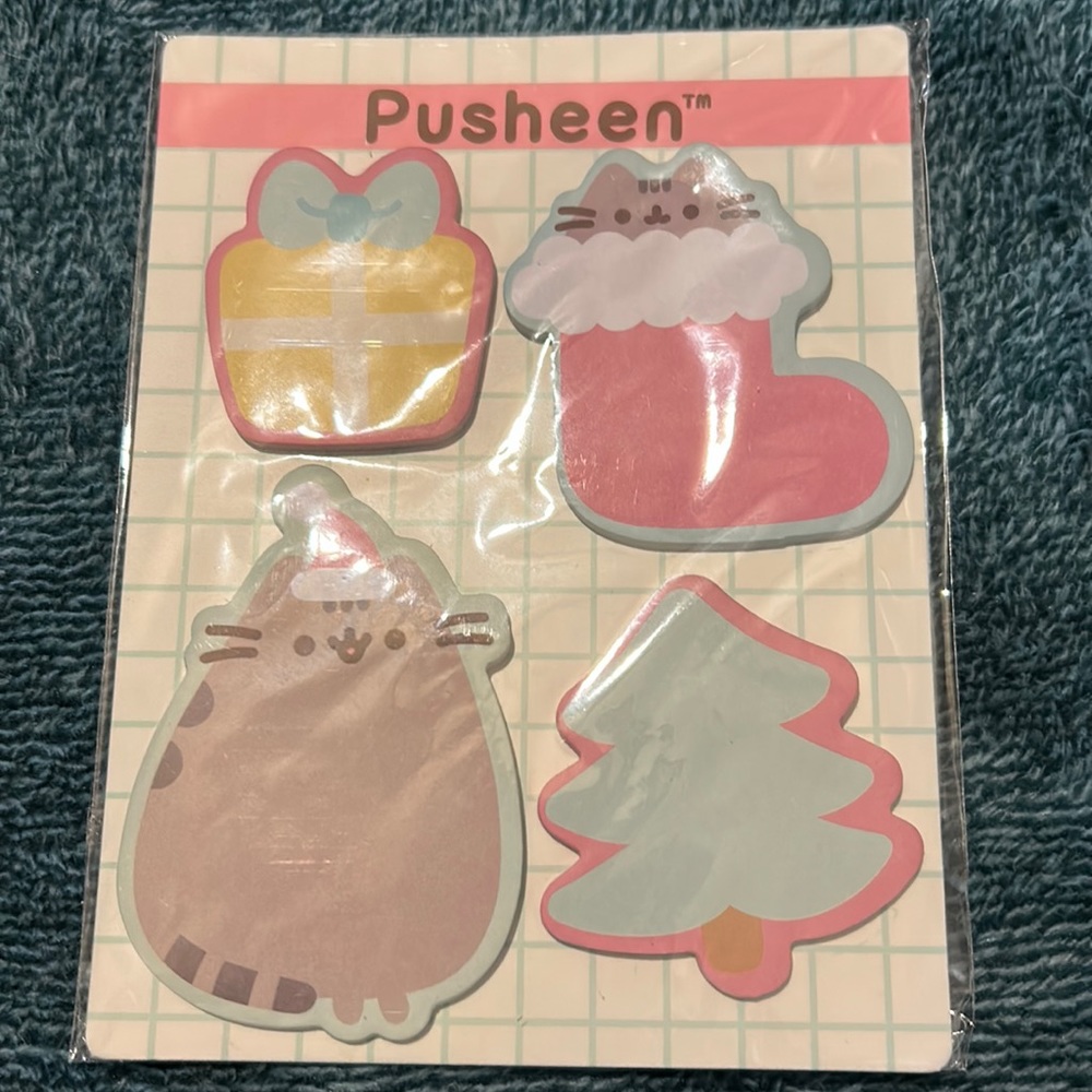 Pusheen box sticky notes